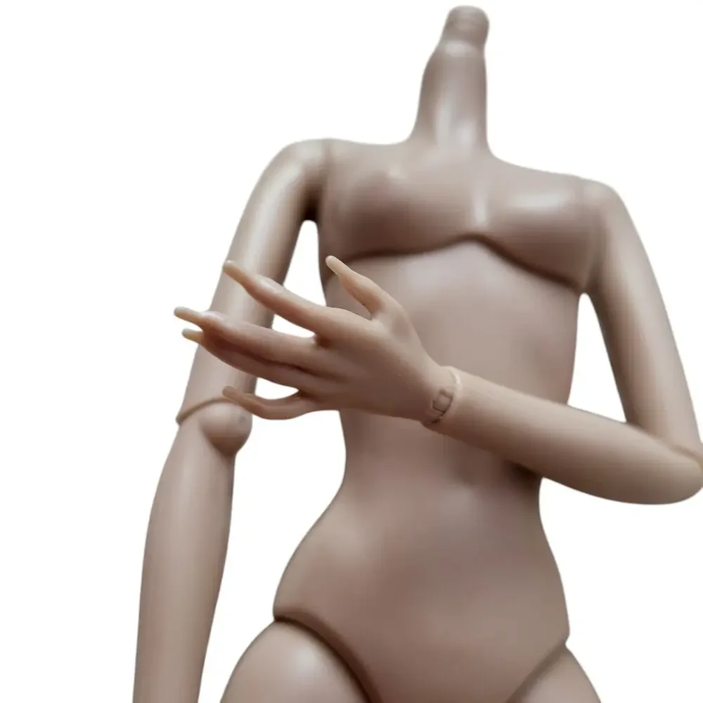 Fashion Doll 1/6 Scale Doll Movable Joints Articulated Poseable Body Only Beige